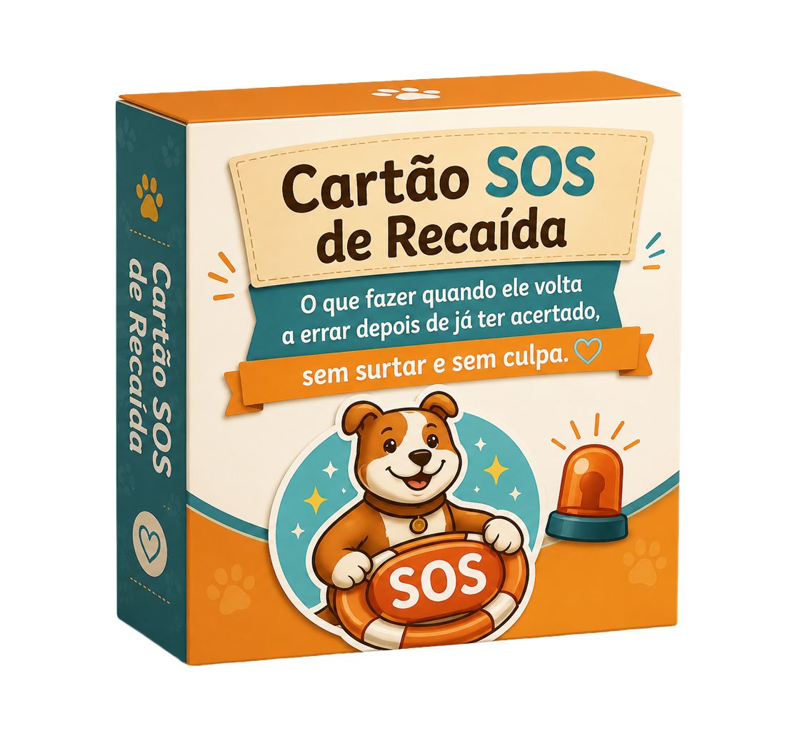 Mockup do Cartão SOS de Recaída